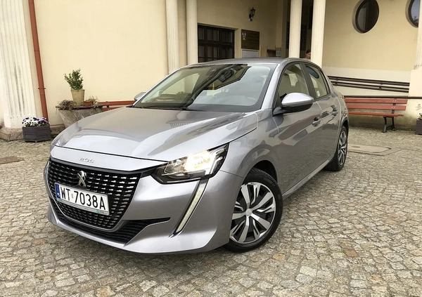 Peugeot 208 cena 49700 przebieg: 123000, rok produkcji 2020 z Łódź małe 529